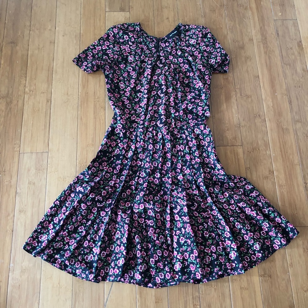 The Kooples floral silk dress